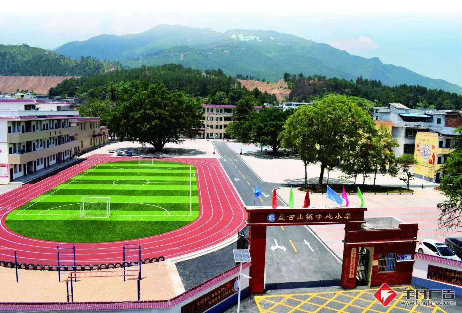 赣州校园文化设计-于都盘古山中心小学整体方案设计